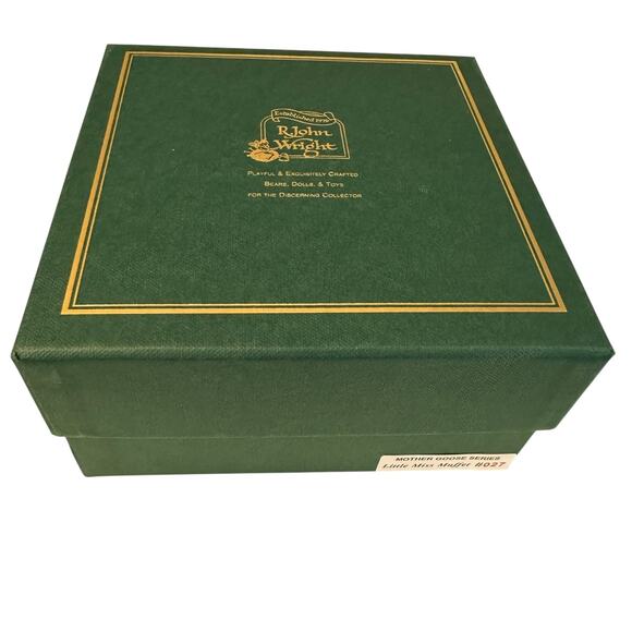 R John Wright #027 of 150 Mice Little Miss Muffet Mother Goose Series Complete - Picture 5 of 6